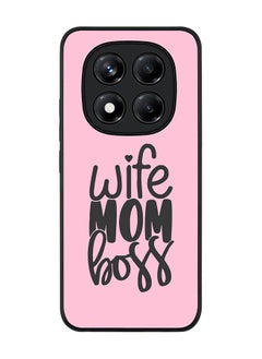 Stylizedd For Xiaomi Redmi Note 14 Pro 5G / X7 5G Case,Slim fit Camera Protection, Shockproof Thin Phone cover  - Wife Mom Boss  - Image 1