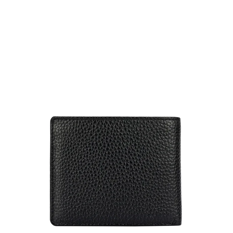 Da Milano black Monogram Bifold Men's Wallet for Men | Best Price UAE