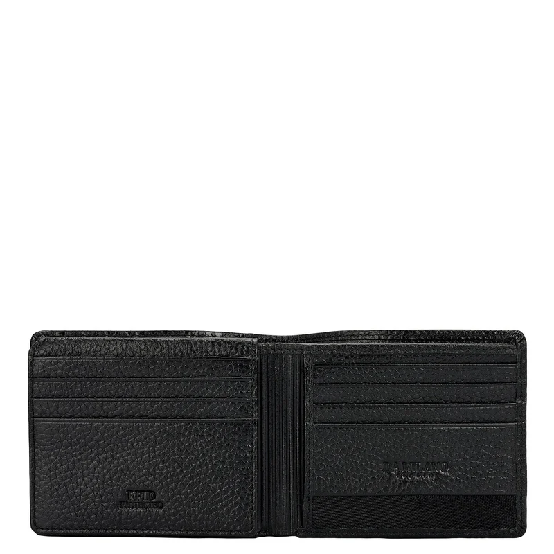 Da Milano black Monogram Bifold Men's Wallet for Men | Best Price UAE