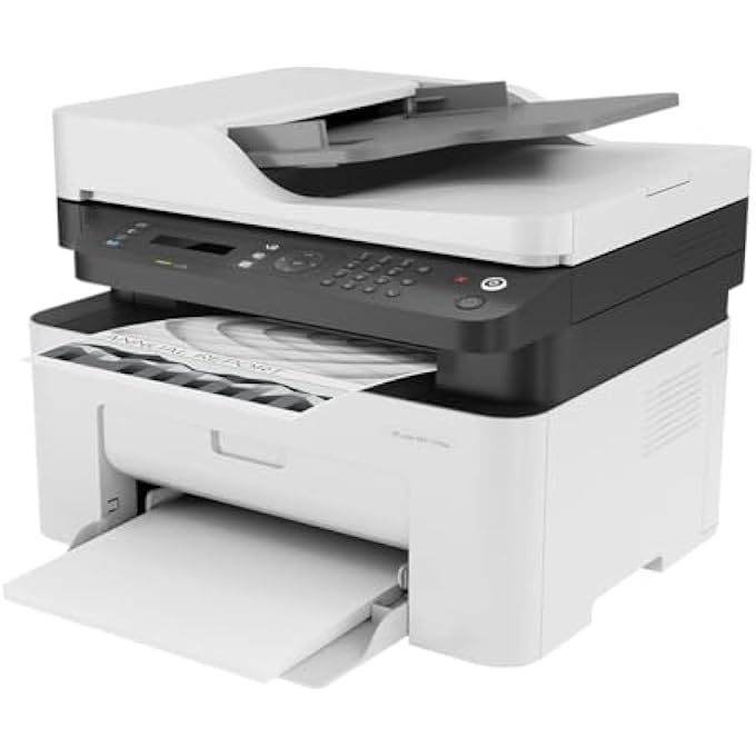 LASER MFP 137FNW PRINTER - PRINT, COPY, SCAN, FAX - BLACK AND WHITE, PRINTER FOR SMALL MEDIUM BUSINESS [4ZB84A] - Image 3