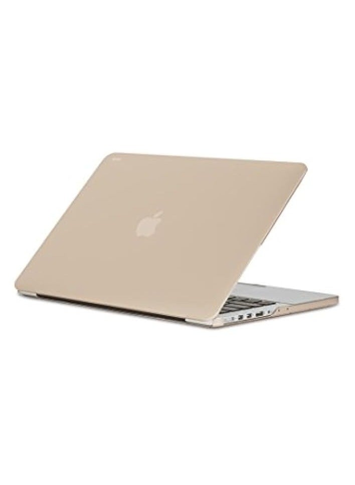 PROMASS Slim-Fitting Snap-On Hardshell Protective Case for 13 Inch MacBook Pro (2012-2015) - Satin Gold - Image 1