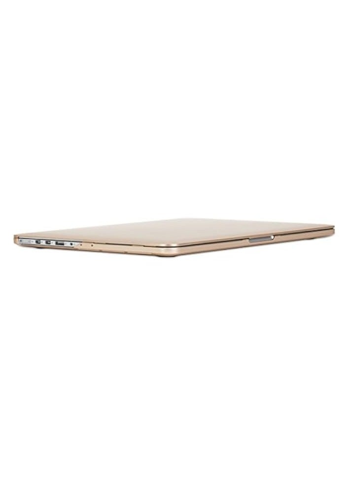 PROMASS Slim-Fitting Snap-On Hardshell Protective Case for 13 Inch MacBook Pro (2012-2015) - Satin Gold - Image 2