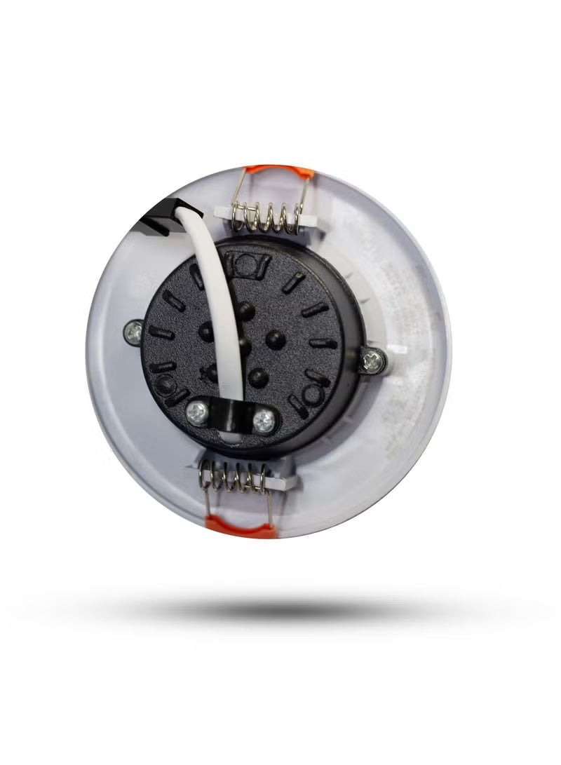 LED Recessed Downlight Ceiling Spotlight – 7cm Cutout 3000k – Energy Saving Indoor Lighting - Image 1