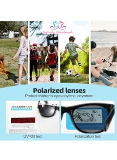 Generic Children Polarized Sunglasses Fashion, Silicone Flexible Safety, boy & girl, Outdoor, With the highest security Polarized,5020, from Seller INFINITYHANDMADE Only  - Image 5
