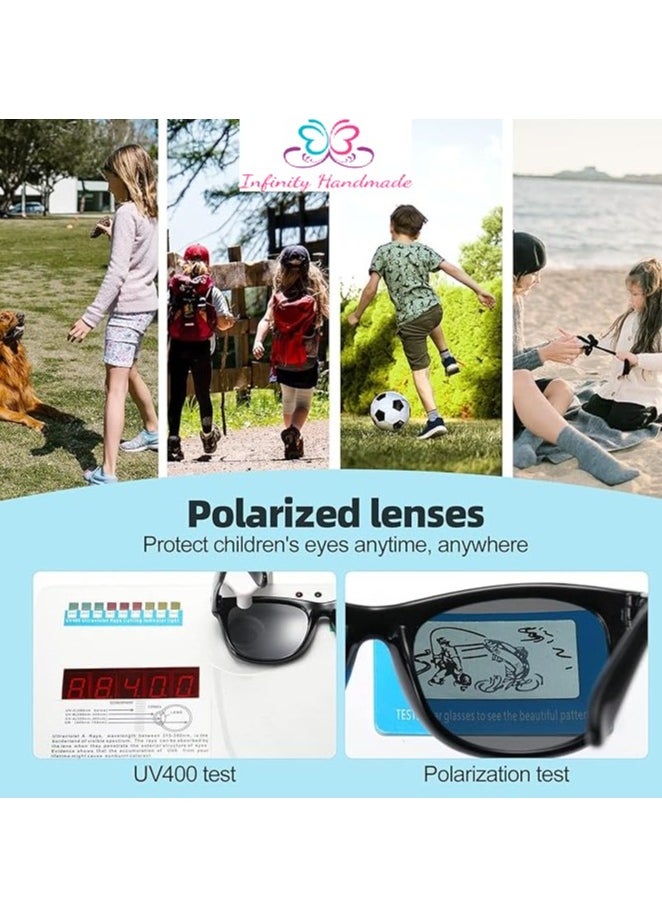 Generic Children Polarized Sunglasses Fashion, Silicone Flexible Safety, boy & girl, Outdoor, With the highest security Polarized,5020, from Seller INFINITYHANDMADE Only  - Image 5
