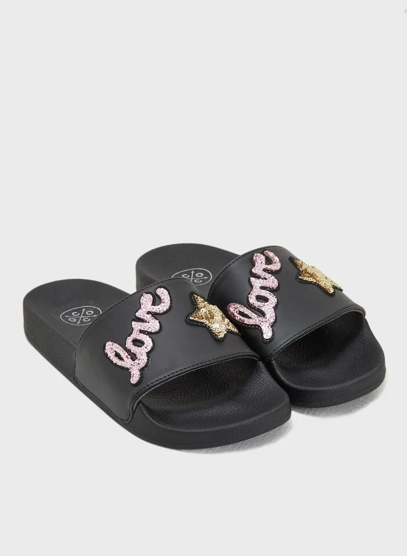 Coco Belle Flat Slide
