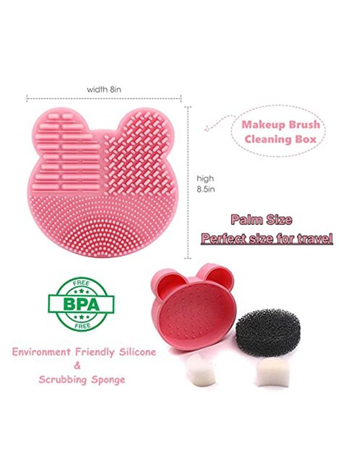 Generic Cute Bear Silicone Makeup Cleaning Tool  - Image 3