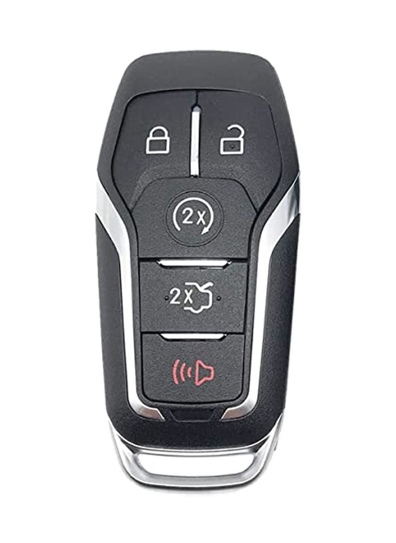 OIMG 5 Buttons Replacement Key Fob Cover Case For Ford Fusion Explorer Mustang Edge F150 F250 F350 Lincoln MKZ MKC Keyless Entry Car Remote Control Fob Shell  - Image 1