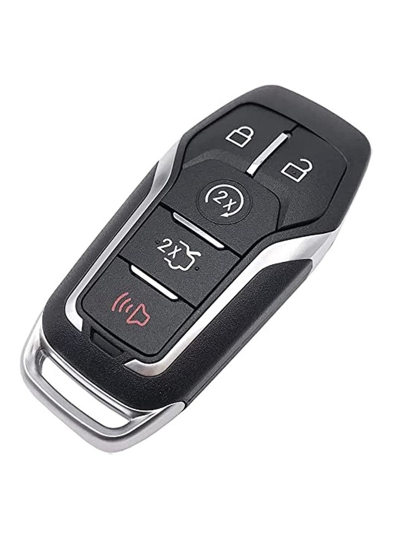 OIMG 5 Buttons Replacement Key Fob Cover Case For Ford Fusion Explorer Mustang Edge F150 F250 F350 Lincoln MKZ MKC Keyless Entry Car Remote Control Fob Shell  - Image 4