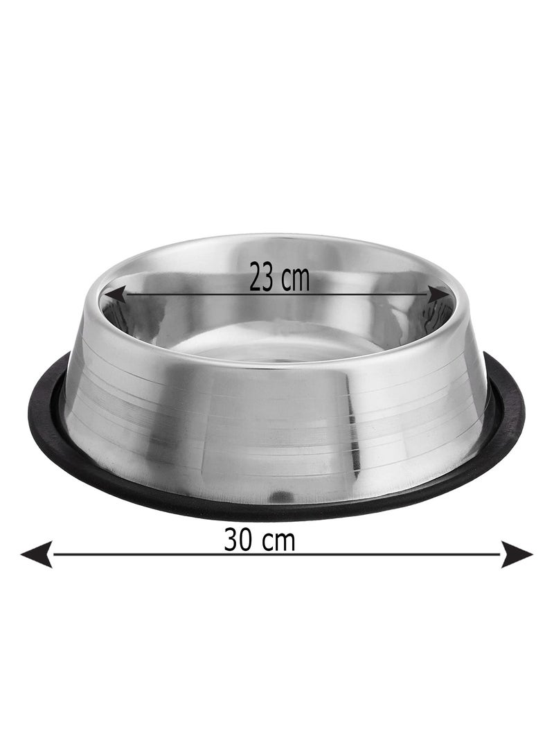 Pet Feeding Steel Bowl (16.26.30.34.40 cm) - Image 2