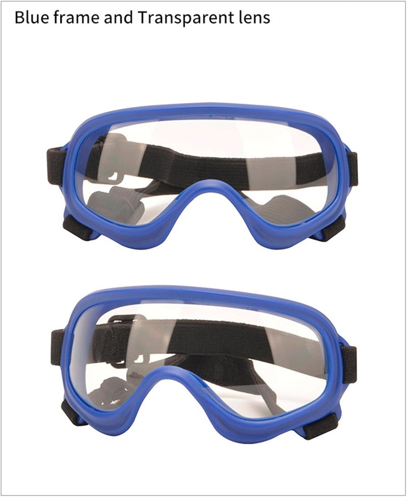 Dog Goggles Windproof Eye Protections with Adjustable Strap for Outdoor Environment Dog Goggles - Image 3