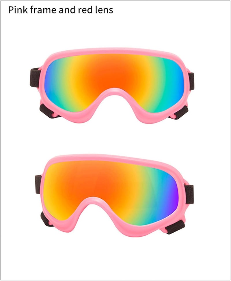 Dog Goggles Windproof Eye Protections with Adjustable Strap for Outdoor Environment Dog Goggles - Image 4