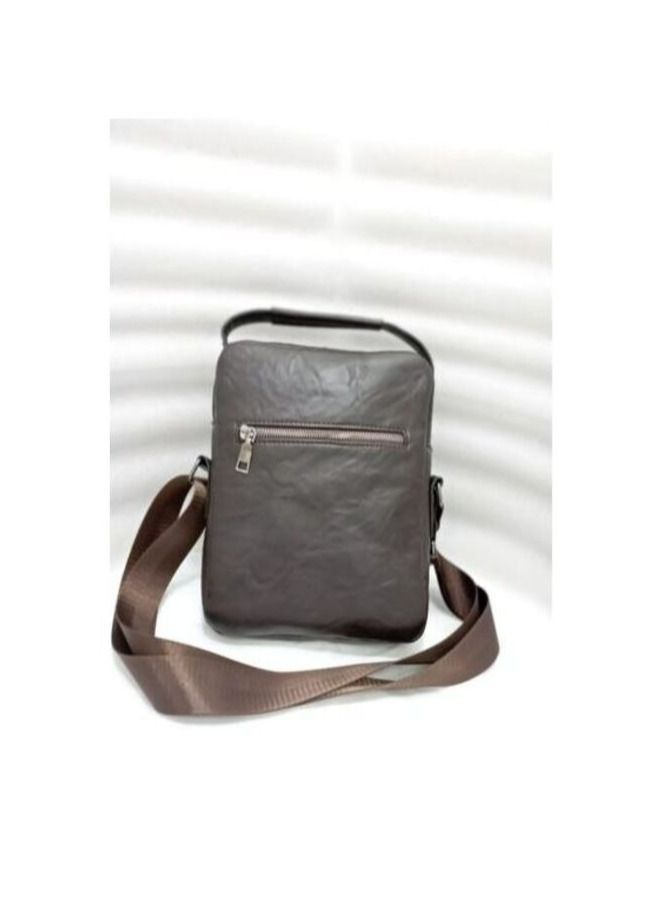 Jupiter Leather Crossbody Bag - Black - Image 3