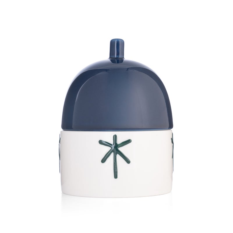 بلندز وعاء تقديم تمر مع غطاء من بلندز - Image 1