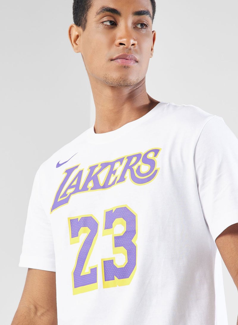 Nike Los Angeles Lakers Essential T-Shirt - Image 3