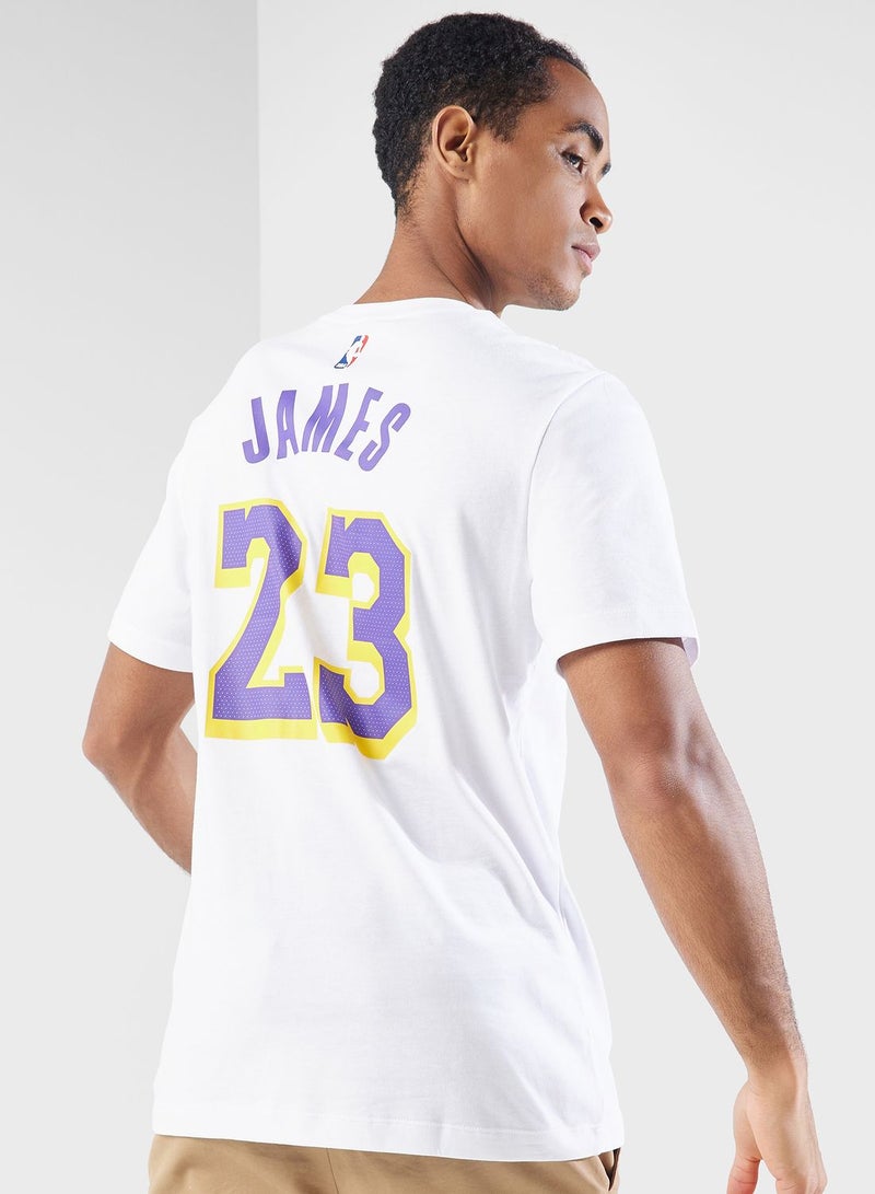 Nike Los Angeles Lakers Essential T-Shirt - Image 2