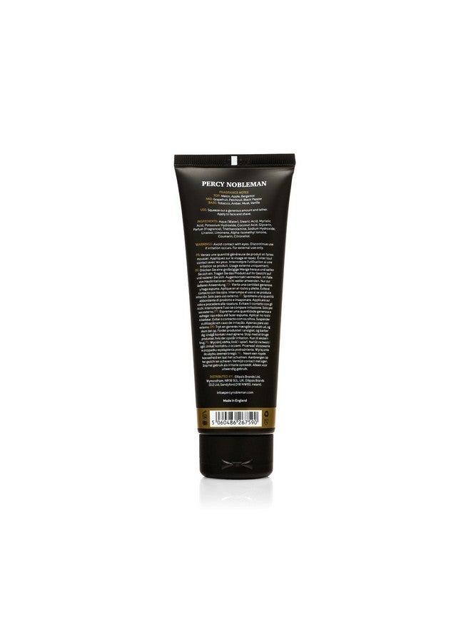 Percy Nobleman Shaving Cream: A Premium Shave Cream, With A Luxurious Thick Lather For Smooth Glide, Signature Scented With Amber, Tobacco, Musk, Vanilla, Vegan & Cruelty-Free, Made In England, 125Ml - Image 2