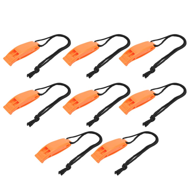 Emergency Whistle: High Quality Plastic, Sturdy Durable - Lightweight Portable, Water Sports Whistle for Boating Hiking Outdoor Survival & Life Jacket Accessory - Image 4