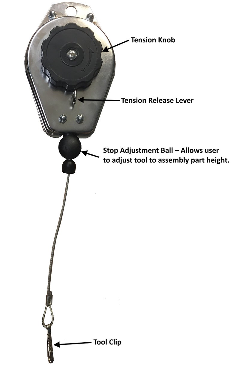 Sumake موازن أدوات الربيع القابل للسحب (7.7-11.0 رطل)، (سوميك SA-2207) - Image 3