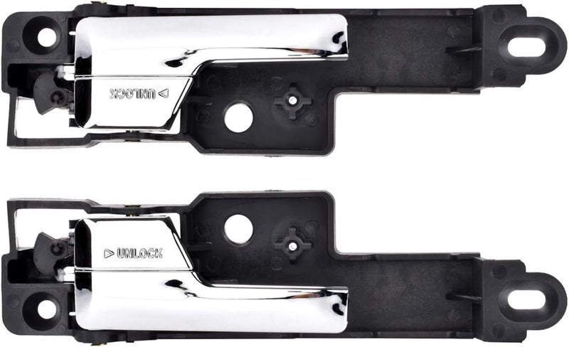 FAERSI Inside Interior Door Handle Front Driver & Passenger Side Replacement for 2006 2007 2008 2009 2010 2011 2012 Ford Fusion, 07-11 Lincoln MKZ & Mercury Milan 06 Zephyr 6E5Z5422601A, 6E5Z5422600AA - Image 1