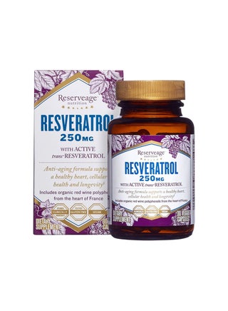 Resveratrol 250 mg, Antioxidant Supplement For Heart, Cellular Health, Supports Healthy Aging, Paleo And Keto - 30 Capsules - pzsku/Z3E7E936E084C1D84E3E0Z/45/_/1658925306/f14fe53f-03c1-4fbb-a1e0-bf547d6a18de