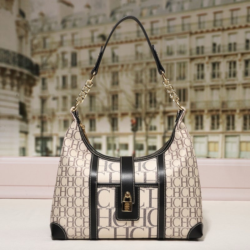 Chhc Women'S Commuter Handbag Classic Retro Zipper Hasp Design Fashion Easiest For Match Shoulder Bag Underarm Bag - Image 2