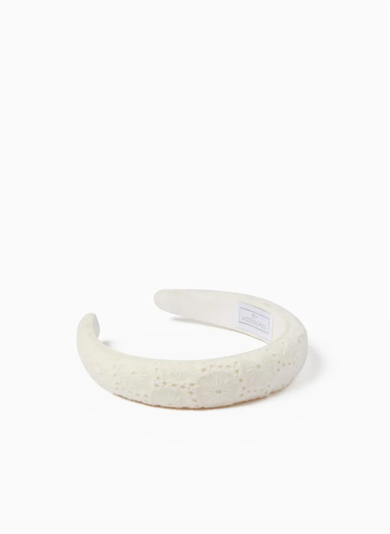 Zippy Zippy Alice Band In English Embroidery For Girls