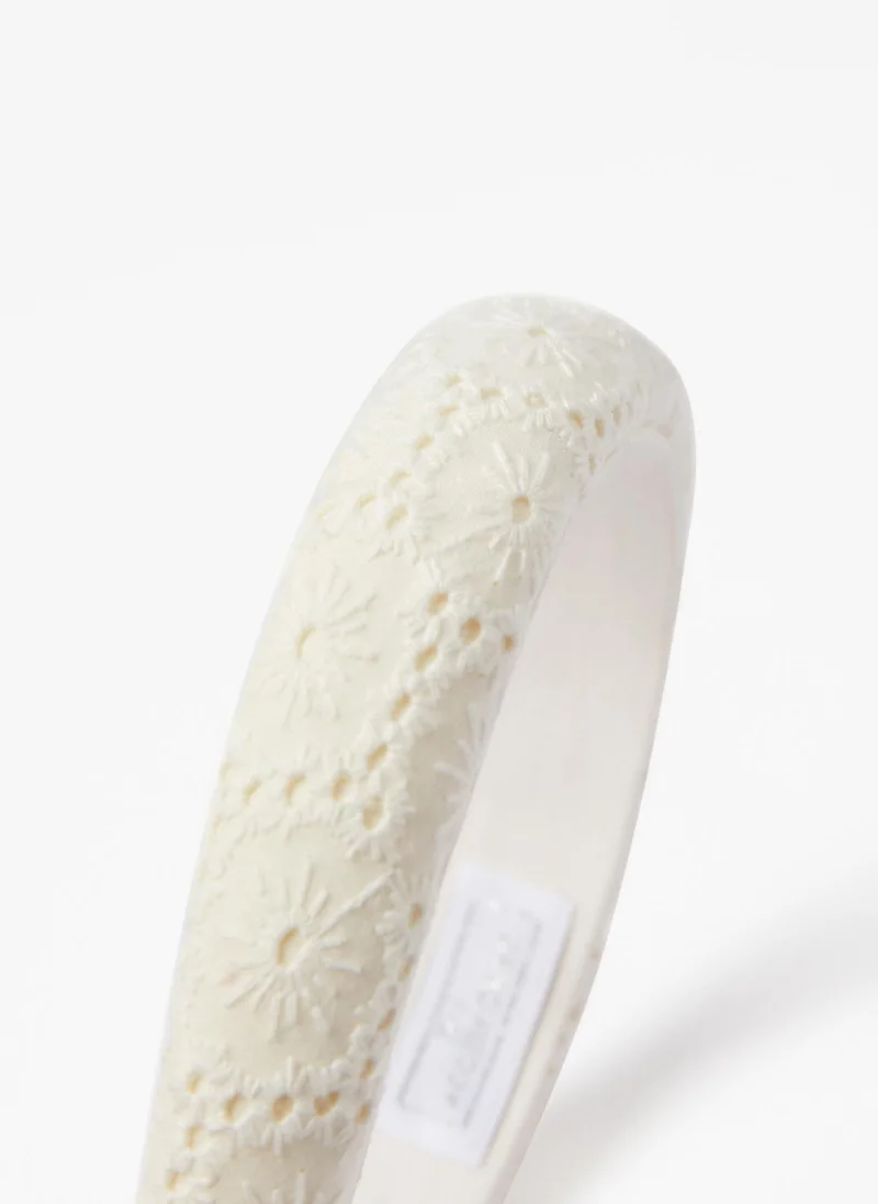 Zippy Zippy Alice Band In English Embroidery For Girls