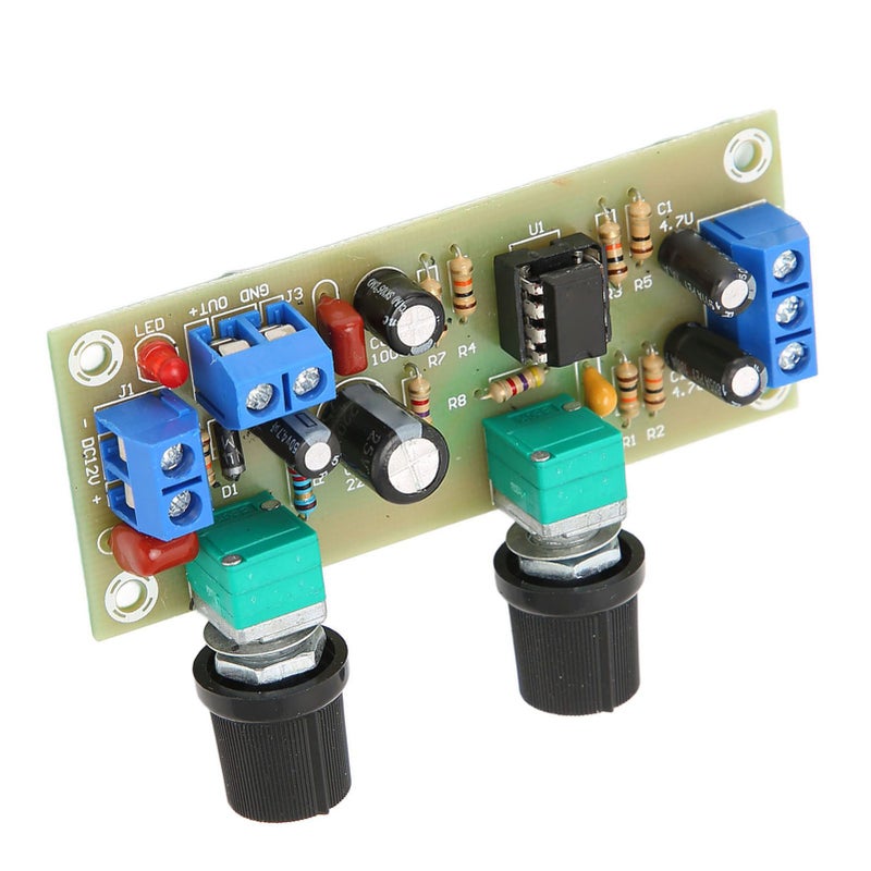Subwoofer Preamp Board Single Supply Low Pass Filter Boards with LED Indicators DC10‑24V - Image 2