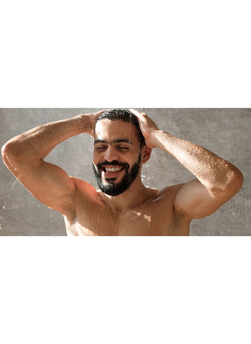 منك - مينك جل استحمام وشامبو برائحة العطور الفرنسية - 1400 مل + لوفه متعدده الالوان - Image 1