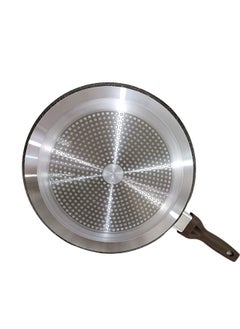 Happy Home Non-Stick Flat Crepe Pan with Long Handle Durable and Stylish Cookware (32Cm- Brown)  - Image 4