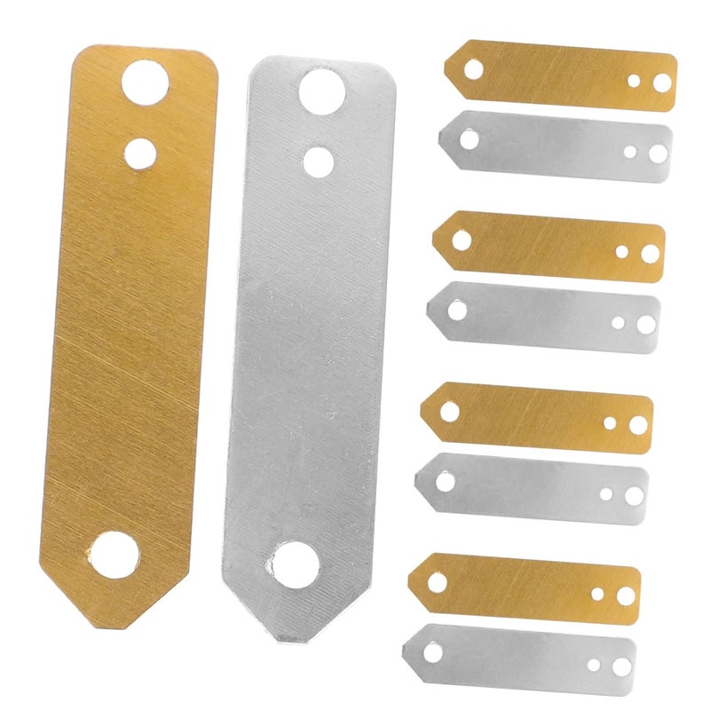 Copper Zinc Electrode Plates 10pcs for Fruit Battery Science Experiment DIY Projects - Image 2