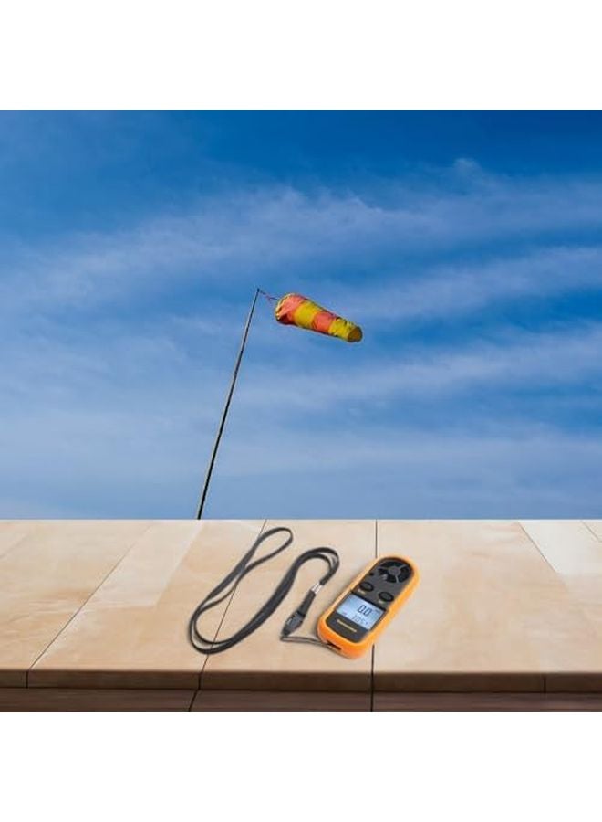 Digital Anemometer with Temperature Gauge for Outdoor Sports and Adventures - Image 5