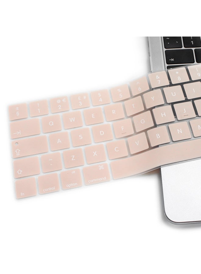 Suitable For Apple 2020air13 A2179 A2485 European Japanese Transparent Silicone Keyboard Protection Film-Color:Purple-Dimensions:US Version 13.3 Inch (old) Special - Image 4