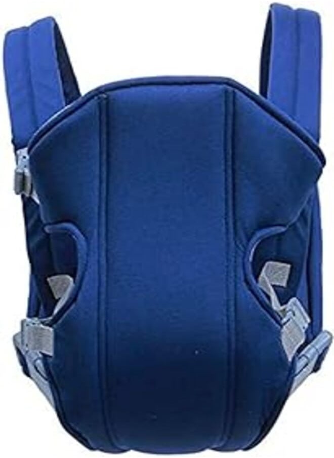 OR - Baby Carrier, Breathable Cotton 360 Backpack for Hiking with Multi-Positions Carrying and Ergonomic Design with Hip Protection for Toddler or Infant(0-15kg),BLUE - Image 1