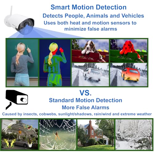 CasaCam Deluxe Wireless Security Camera System | Large 10.1" Touchscreen Monitor with 2 1080p Cameras | Longer Range, AC Powered, Two-Way Audio, Free APP, 32GB SD Card Installed, Model VS5102A - Image 4
