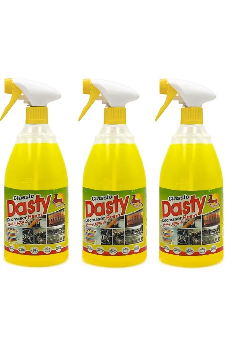 Dasty Pack of 3 Multi-Purpose Cleaner & Degreaser - 1000ml