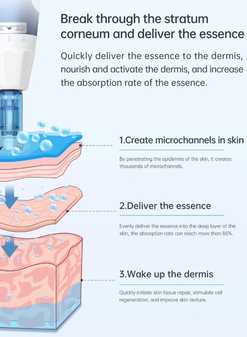 Bio Pen Q2 Microneedling Pen – Compact Acne Scar & Skin Texture Improvement Device (2Pcs x 25 -Pin) - Image 3