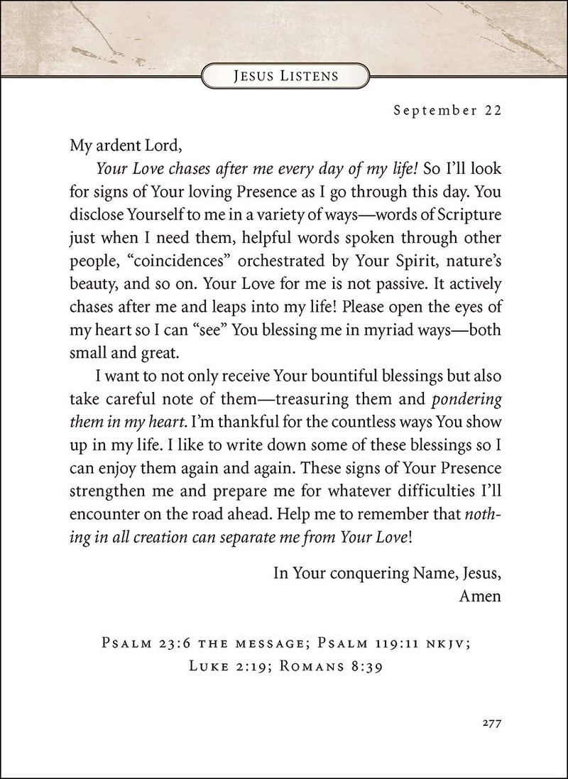 Jesus Listens: Daily Devotional Prayers of Peace, Joy, and Hope (A 365-Day Prayer Book) - Image 5