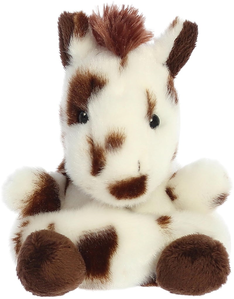 Aurora Adorable Palm Pals Haymitch Painted Horse Stuffed Animal  PocketSized Play  Collectable Fun  White 5 Inches