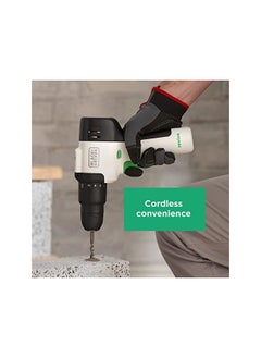 BLACK+DECKER Reviva Powerful 12V Cordless Lightweight Hammer Drill Made From 50 Percent Recycled Material With Maximum 400Nm Torque Revhd12C Gb  - Image 4