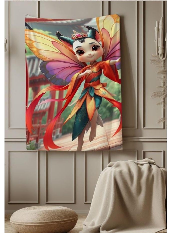 general Children's or student cartoon flannel thin blanket (warm and comfortable, suitable for sleep, games) 100cm*150cm - 916 - Image 3