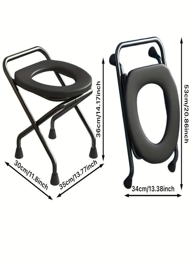 Kitwe كرسي مرحاض كيتوي الهندي لكبار السن وذوي الاحتياجات الخاصة من الرجال والنساء الحوامل، كرسي داعم وآمن ومضاد للانزلاق - Image 4