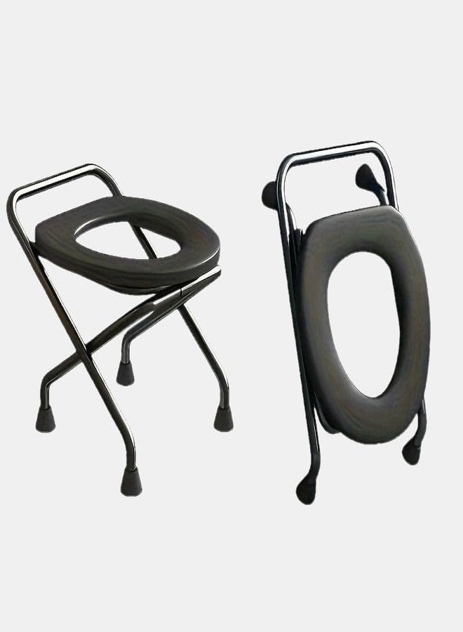 Kitwe كرسي مرحاض كيتوي الهندي لكبار السن وذوي الاحتياجات الخاصة من الرجال والنساء الحوامل، كرسي داعم وآمن ومضاد للانزلاق - Image 1