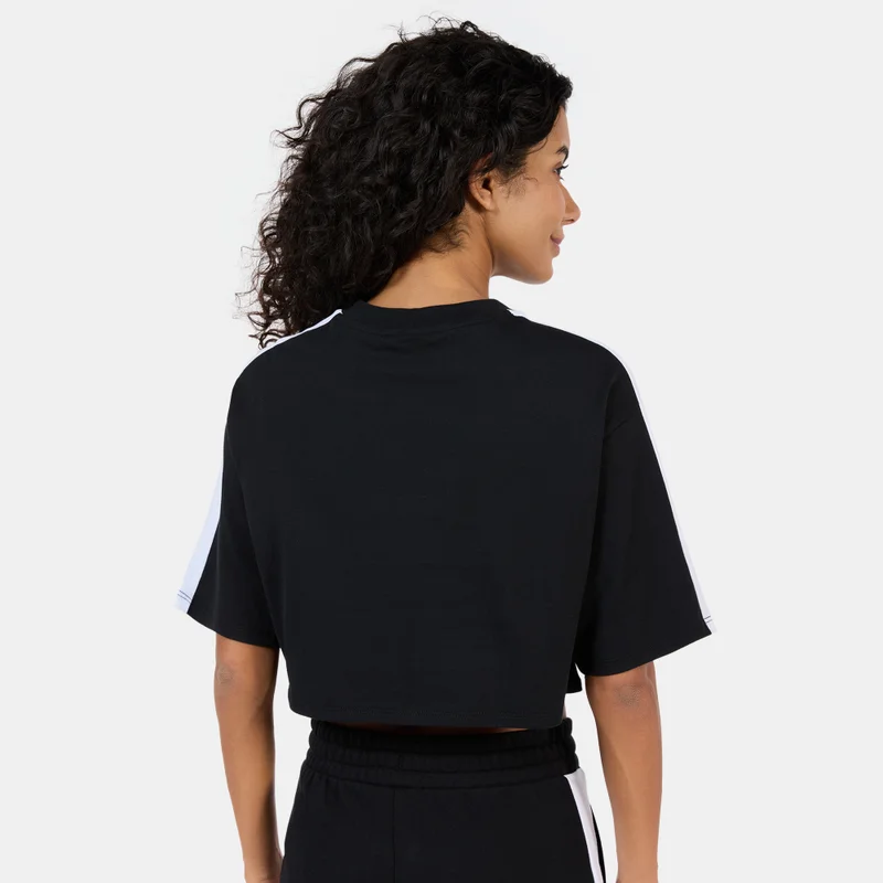 نيو ايرا بلوزة قصيرة نسائية بشعار شيكاغو بولز من