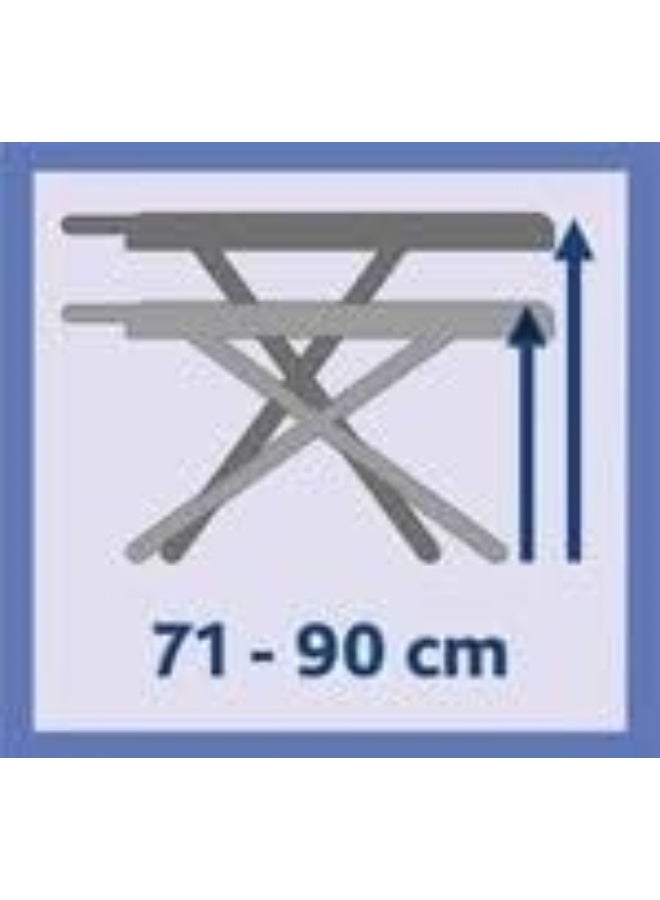 Vileda Neo Ironing Board - Child Safe With 100% Cotton Cover, Adjustable Height- Pink - Image 3