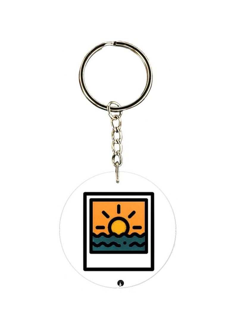 RKN Cartoon Themed Single Sided Keychain
