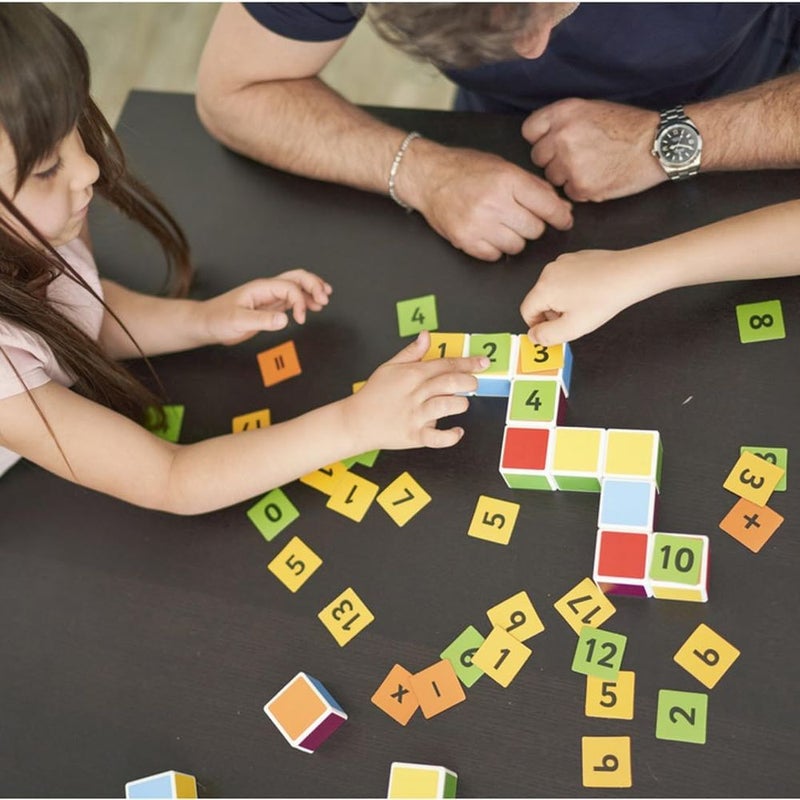 جيوماغ المكعبات السحري التعليمي للرياضيات 45 مشبكًا سحريًا و10 مكعبات مغناطيسية - 256 - Image 3