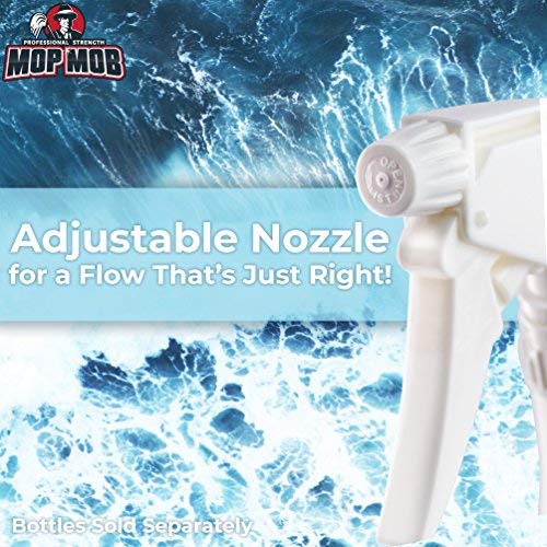 Mop Mob Leak-Free Chemical Resistant 360 Degree Spray Head 3 Pack. Bottles NOT Included. Industrial Sprayer Works Even Upside Down! 9 1/4 Dip Tube for Auto Car Detailing, Window Cleaning and Janitorial Supply - Image 4
