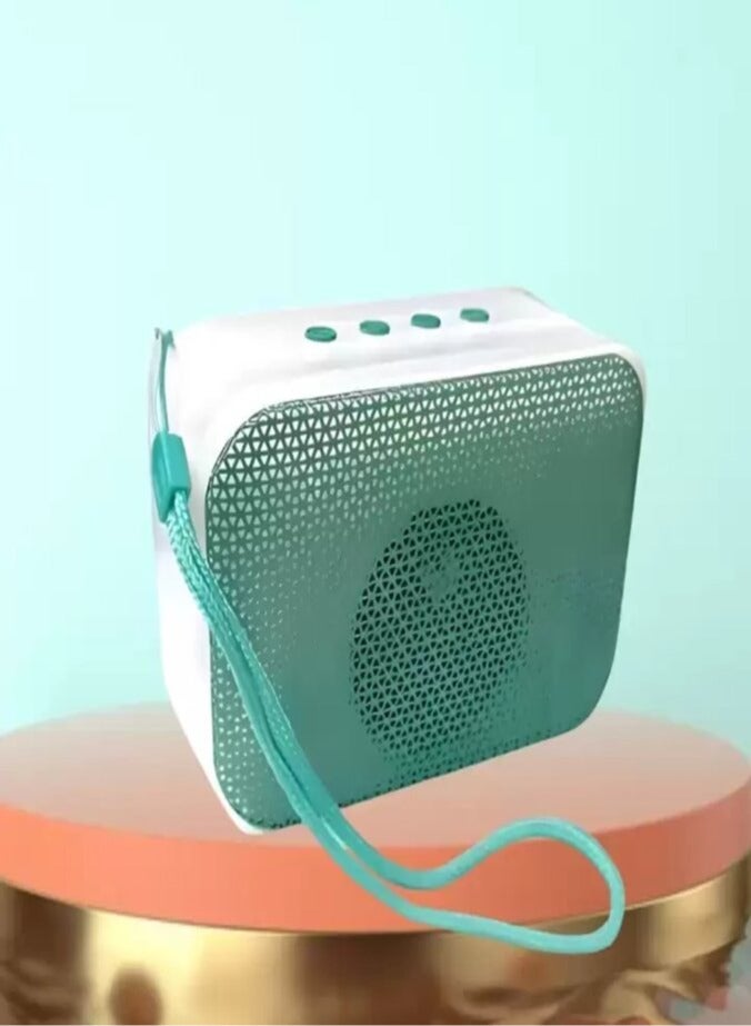 A011 Mini Speaker with Dynamic Sound Support 10W Bluetooth Speaker Ultra-Portable Speaker, 1-Pack (Green) - Image 2